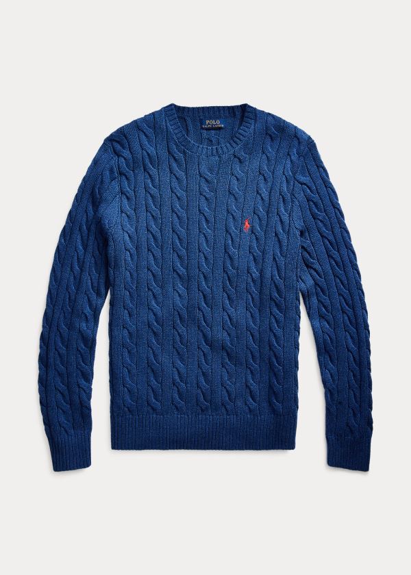 Suéter Polo Ralph Lauren Cable-Knit Algodão Homem 57826-LYDP